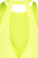 Adora Excel Tank - Neon Lemon Sorbet